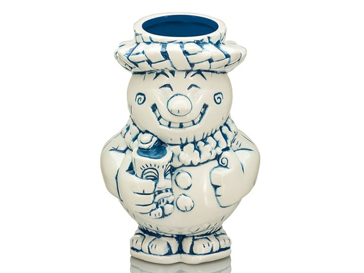 Beeline Creative Geeki Tikis Sippin Snowman Ceramic Mug - View 2