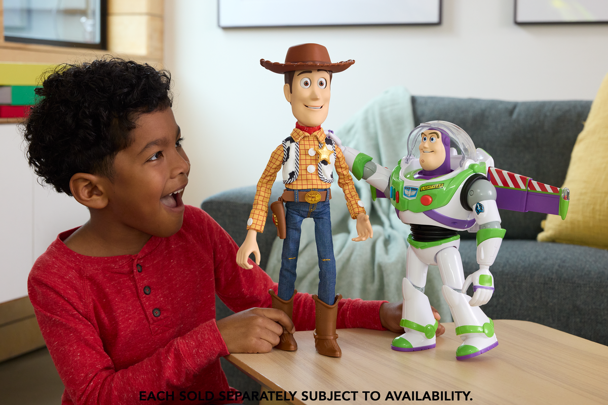 Mattel Toy Story Ultimate Action Buzz Lightyear 12-Inch Plastic Action Figure - View 25
