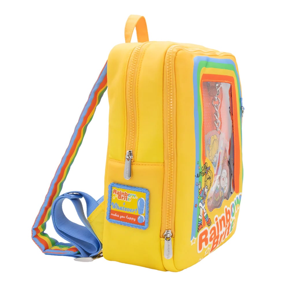 Whatever Rainbow Brite Vintage Box Pin Trading Backpack, 12-Inch - View 3