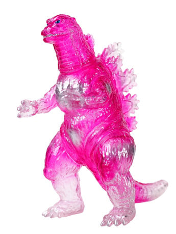 CCP Godzilla vs. Destroyah (1995) Middle Size Series Godzilla (Clear Pink Ver.) PVC Figure