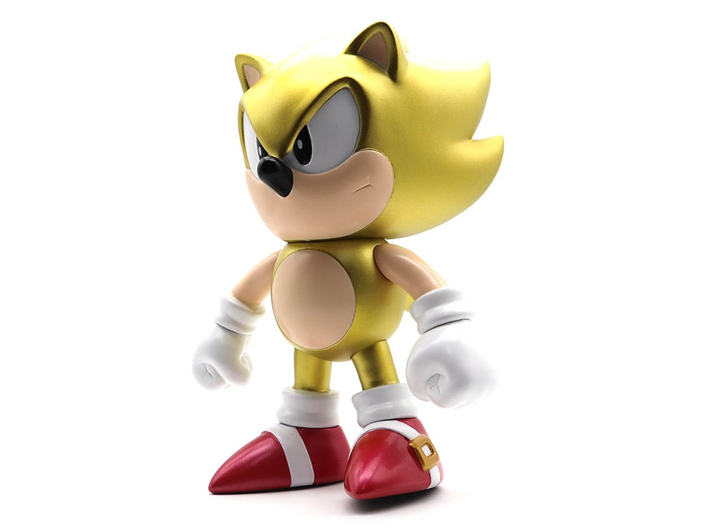 Electric Toys Sonic the Hedgehog SOFVIPS Super Sonic Metallic Color Ver. 7-Inch Soft Vinyl Figure - View 2