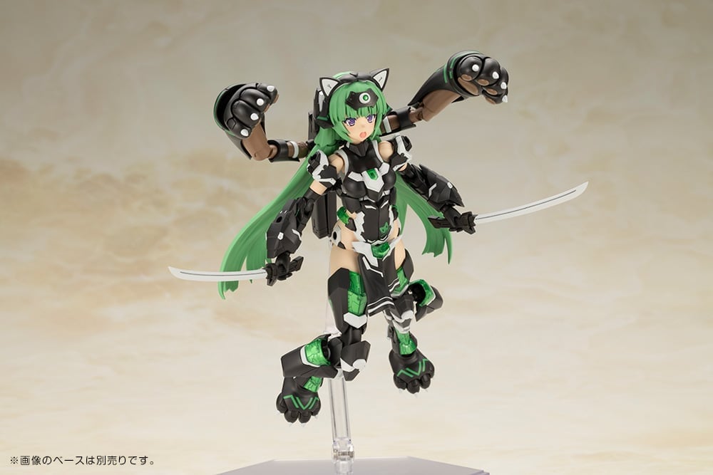 Kotobukiya Frame Arms Girl Magatsuki (Cat Armor Ver.) Model Kit 6-Inch - View 10