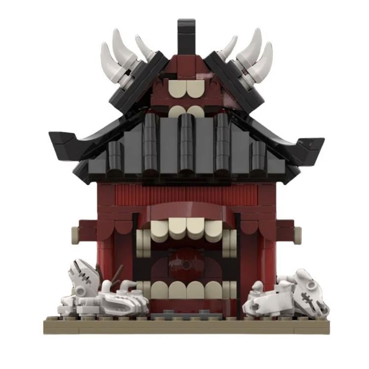 Puremind Jujutsu Kaisen Malevolent Shrine Building Block Set - View 4
