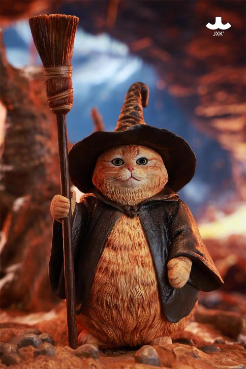 JxK.Studio Wizard Cat Ver. A Resin Figure (6-Inch) - View 7
