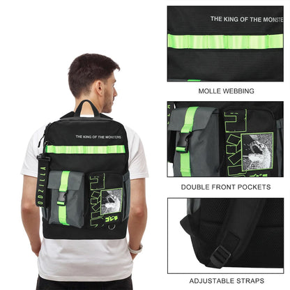 Bioworld Godzilla King of the Monsters Utility Backpack, 18.5 Inches - View 7