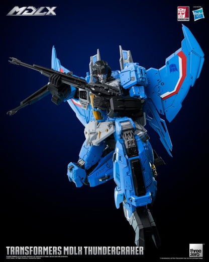 threezero Transformers MDLX Articulated Figure Series Thundercracker 7.8-Inch Action Figure - View 14