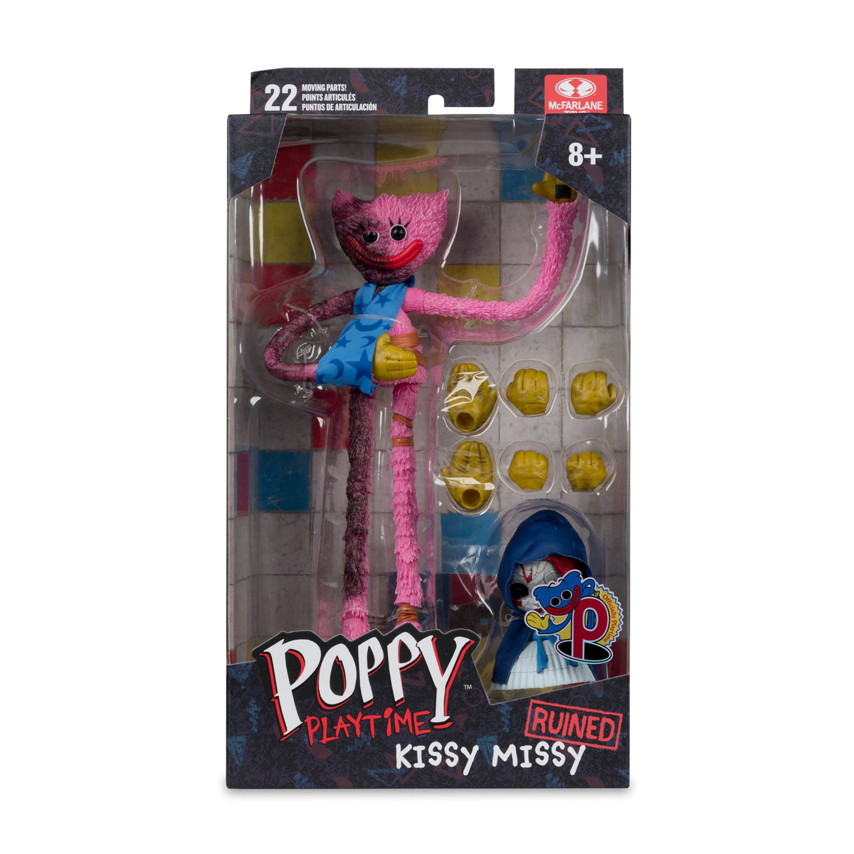 McFarlane Toys Poppy Playtime Kissy Missy (Ruined) Plastic Action Figure - View 14