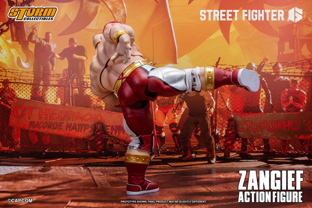 Storm Collectibles Street Fighter 6 Zangief 1/12 Scale Plastic Action Figure - View 11