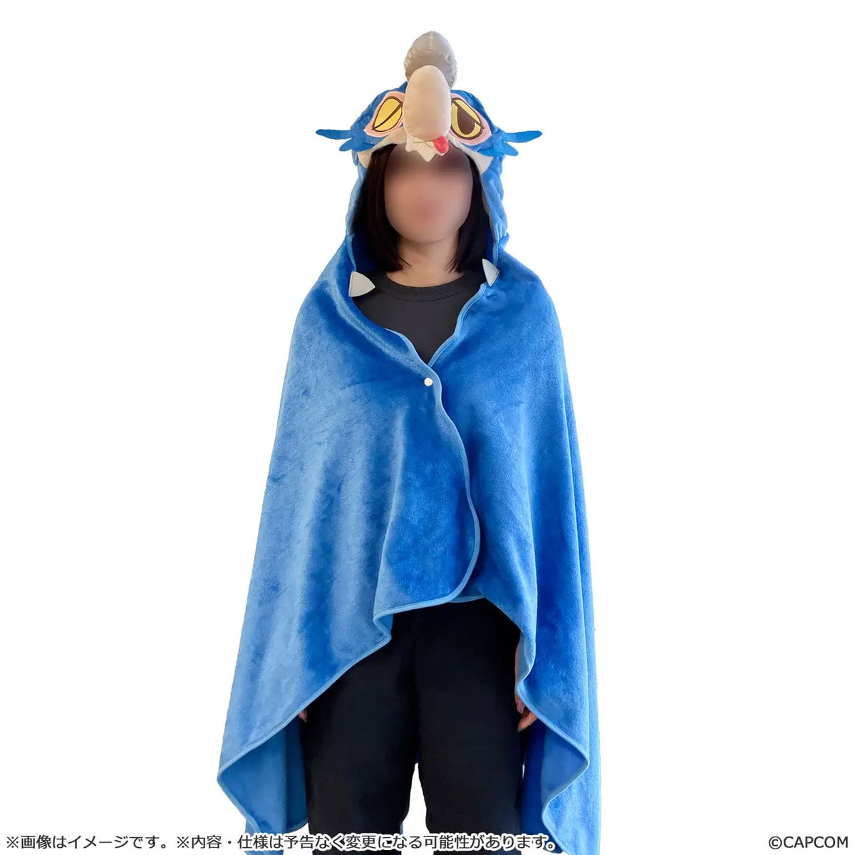 Capcom Monster Hunter Chibi Style Gypceros Fluffy Poncho - View 4