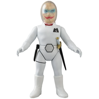 Medicom Toy Toei Retro Sofubi Collection Kamen Rider General Shadow Vinyl Action Figure (9.5-Inch) - View 3