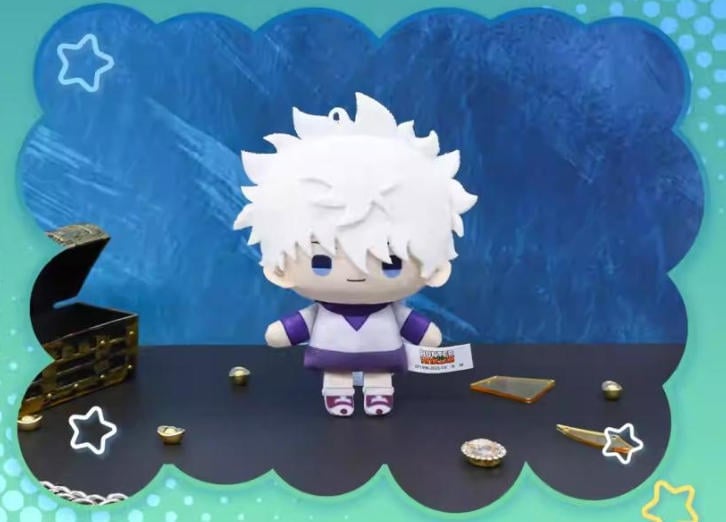Nullset Hunter x Hunter Konzi Hanging Box of 6 Random 4-Inch Plushies - View 6