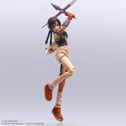 Square Enix Final Fantasy VII Bring Arts Yuffie Kisaragi Figure, 5-Inch - View 5