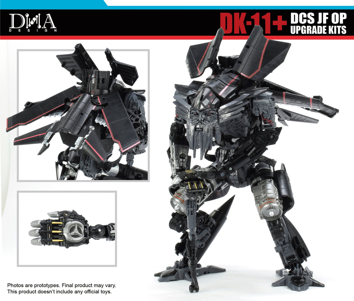 DNA Design DK-11+ DCS JF OP Upgrade Kit ABS and PVC Model Accessory Set - View 12