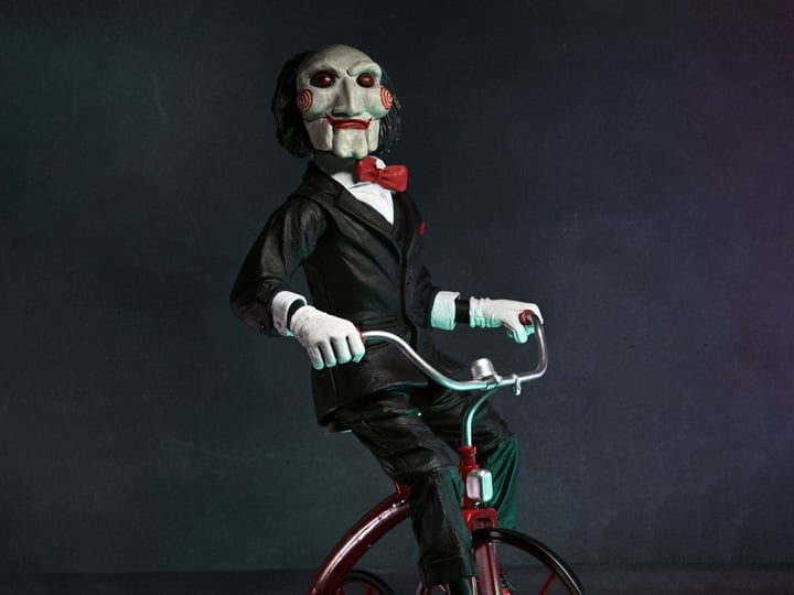 NECA Saw Billy the Puppet on Tricycle 12-Inch Action Figure - View 2