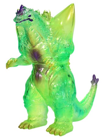 CCP Godzilla vs. SpaceGodzilla Middle Size Kaiju Series SpaceGodzilla (Clear Green Ver.) Vinyl Figure