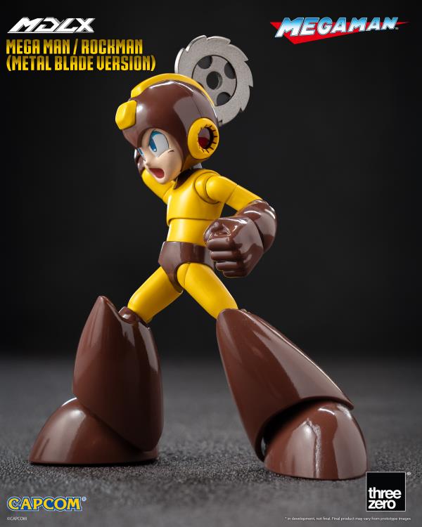 threezero Mega Man MDLX Articulated Figure Series Mega Man (Metal Blade Ver.) 4-Inch Action Figure - View 9