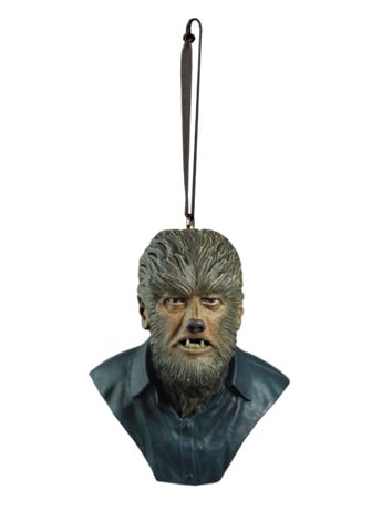 Trick or Treat Studios Universal Monsters Holiday Horrors The Wolf Man Ornament (3.5-Inch)