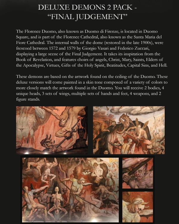 D13 Toys Biblical Adventures Demons Last Judgement Deluxe 1/12 Scale Figure Two-Pack - View 4