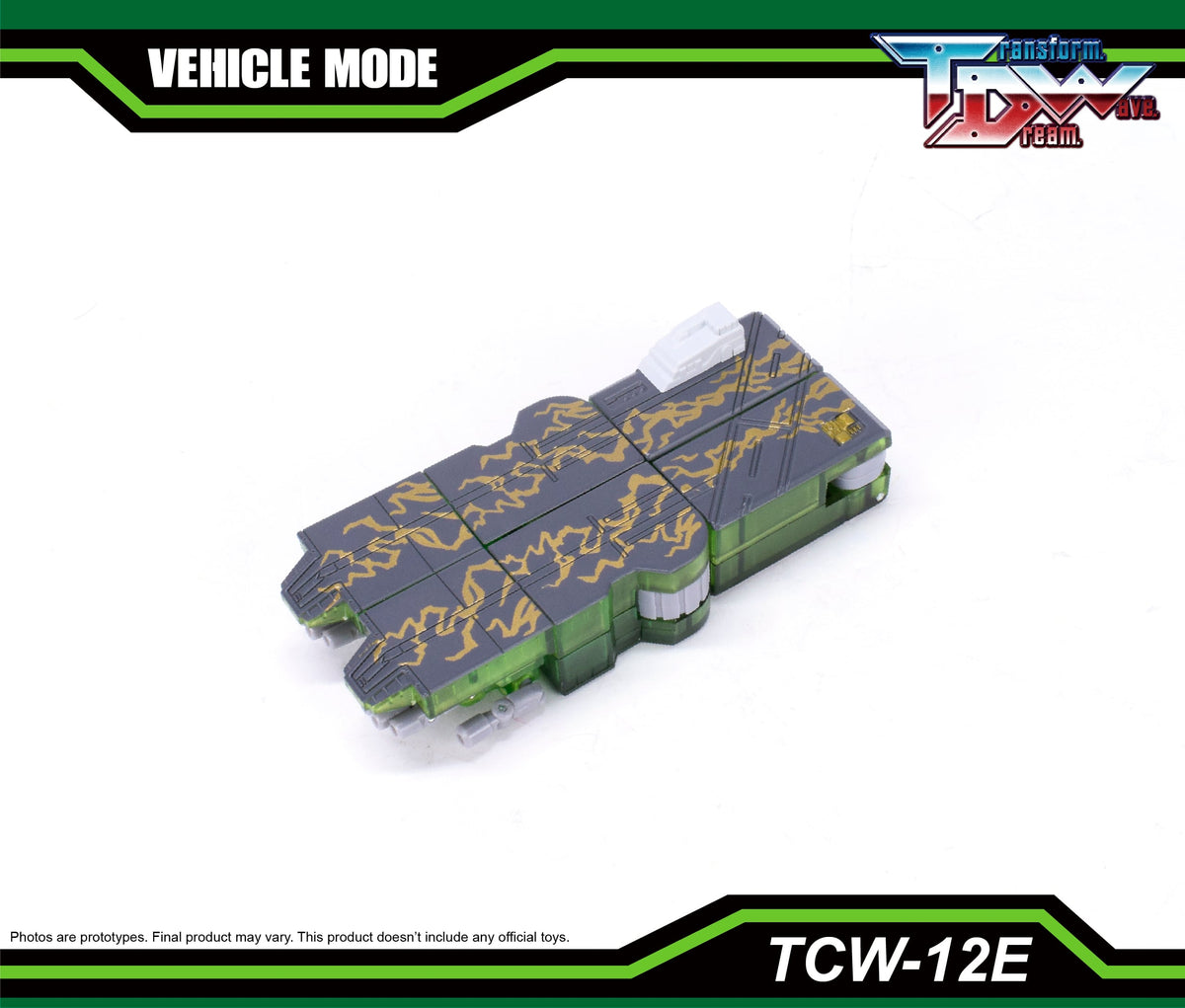 Transform Dream Wave TCW-12E Upgrade Kit in ABS and PVC - View 6