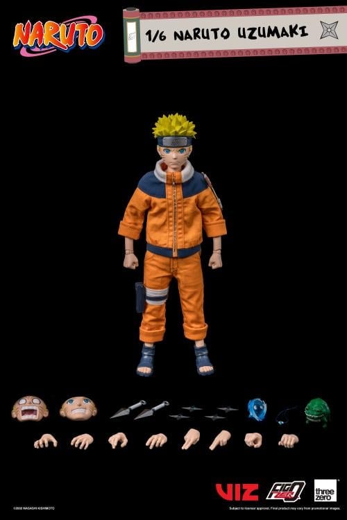 threezero Naruto FigZero Naruto Uzumaki 1/6 Scale Collectible Figure - View 20