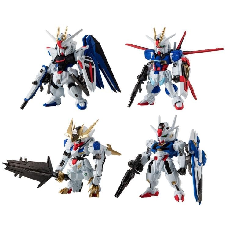 Bandai Mobile Suit Gundam FW Gundam Converge 15th Anniversary Alternative Series Set, 2-Inch PVC - View 3
