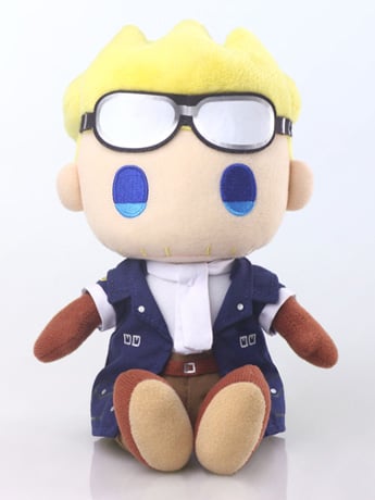 Square Enix Final Fantasy VII Rebirth Cid Highwind Plush, 7-Inch