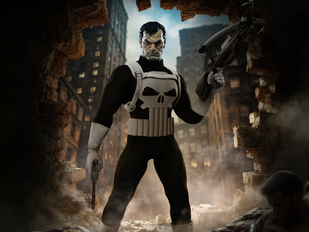 Mezco Toyz Marvel One:12 Collective The Punisher 1/12 Scale Action Figure - View 2
