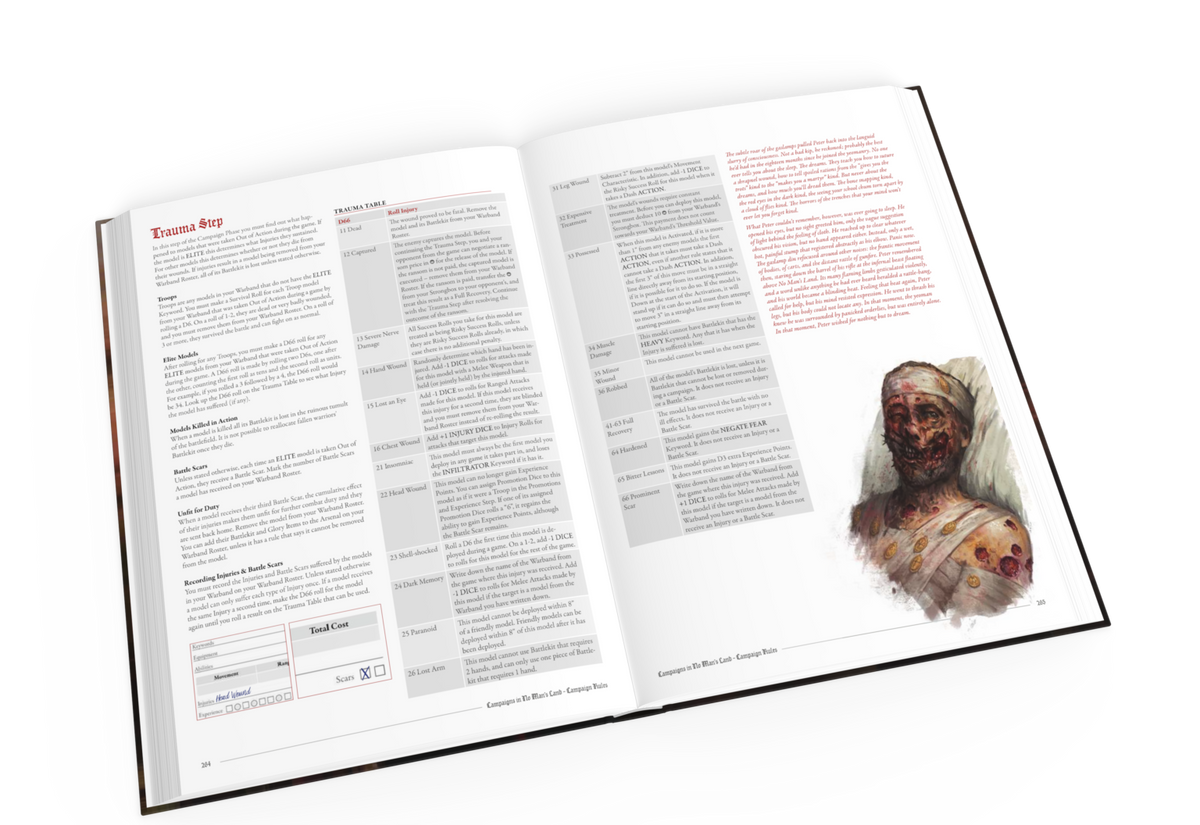 Archon Studios Trench Crusade Rulebook for the Tabletop Miniatures Wargame - View 6