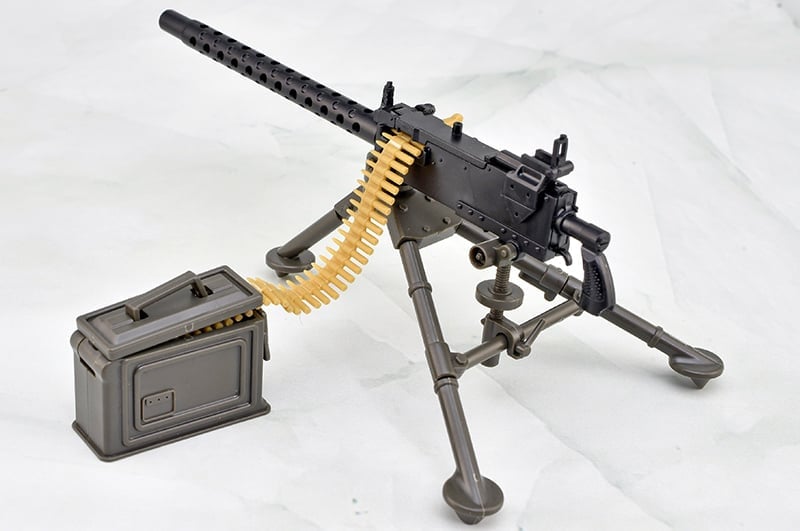 Tomytec Little Armory LD051 Type M1919A4 Heavy Machine Gun 1/12 Scale Accessory Set - View 8