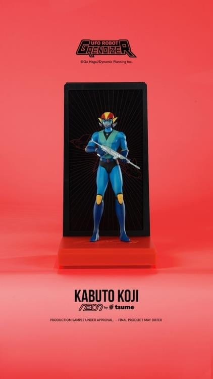 Tsume UFO Robot Grendizer NEON Series Koji Kabuto Lighted Display Figure 10-Inch - View 7