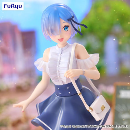 FuRyu Re:Zero Starting Life in Another World Trio-Try-iT Rem (Date Plan Ver.) Figure, 8.26-Inch - View 5