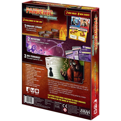 Z-Man Games Pandemic: On the Brink Board Game Expansion - View 3