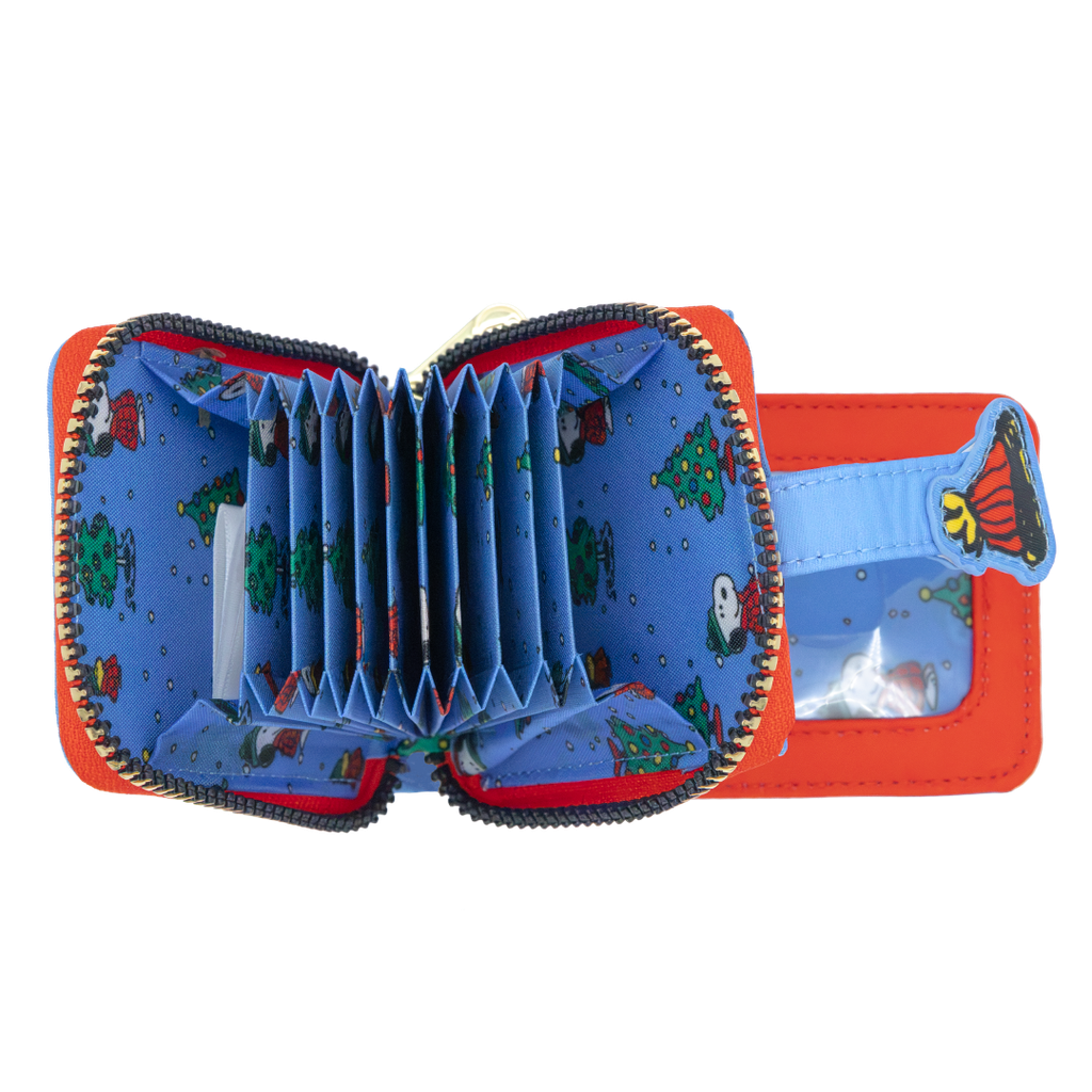Whatever Peanuts Snoopy Puffer Jacket Accordion Wallet, 4.25-Inch - View 4