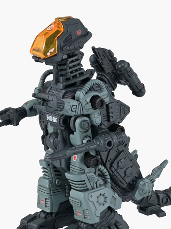 Takara Tomy Zoids Advanced Zi AZ-18 Godos Dinosaur Type 1/72 Scale Model Kit, 5-Inch