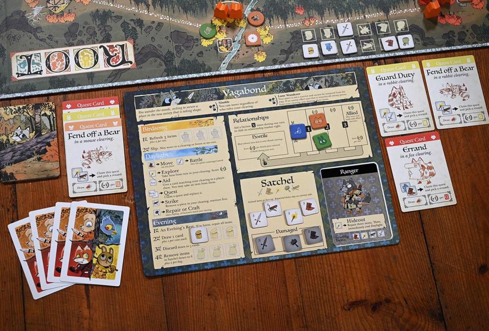 Leder Games Root: A Game of Woodland Might and Right Strategy Board Game - View 5