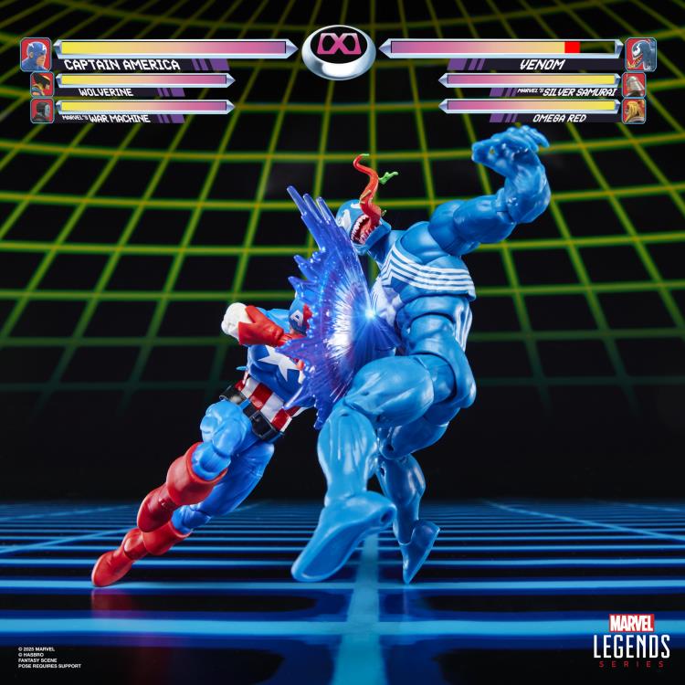 Hasbro Marvel Legends Gamerverse Captain America vs. Venom Action Figure Two-Pack - View 4