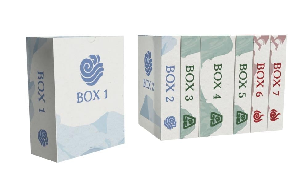 USAopoly Avatar: The Last Airbender Aang's Destiny Deck Building Game - View 9
