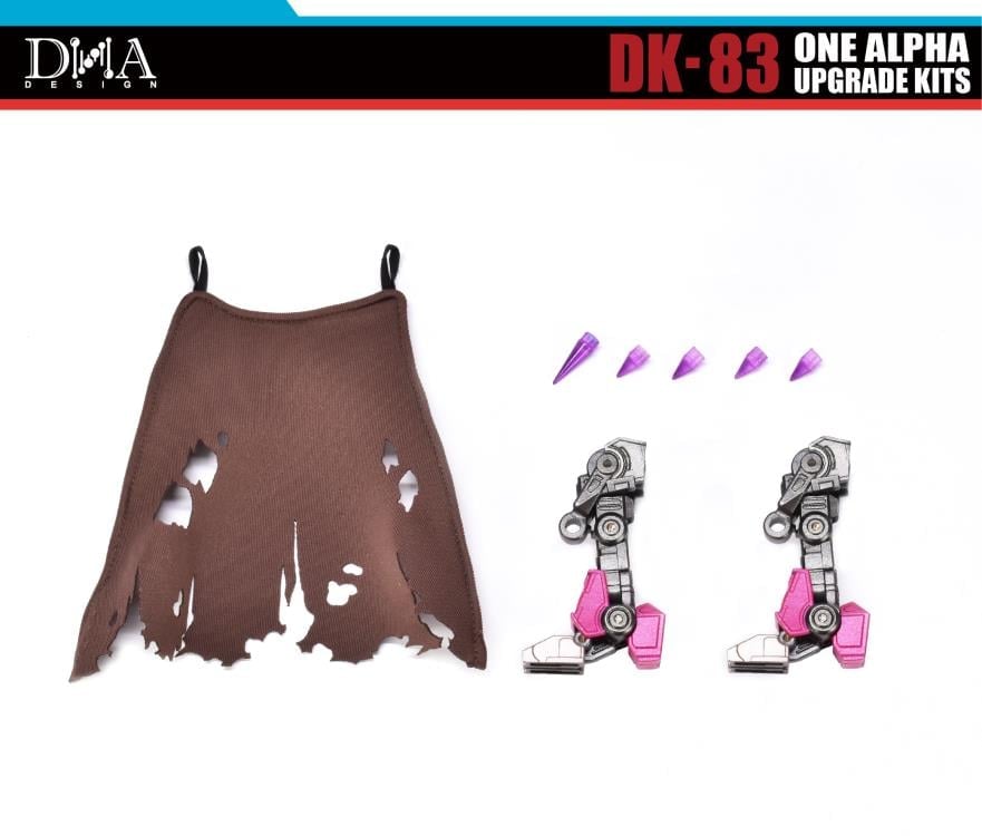 DNA Design DK-83 One Alpha Upgrade Kit ABS and PVC Model Accessory Set - View 3