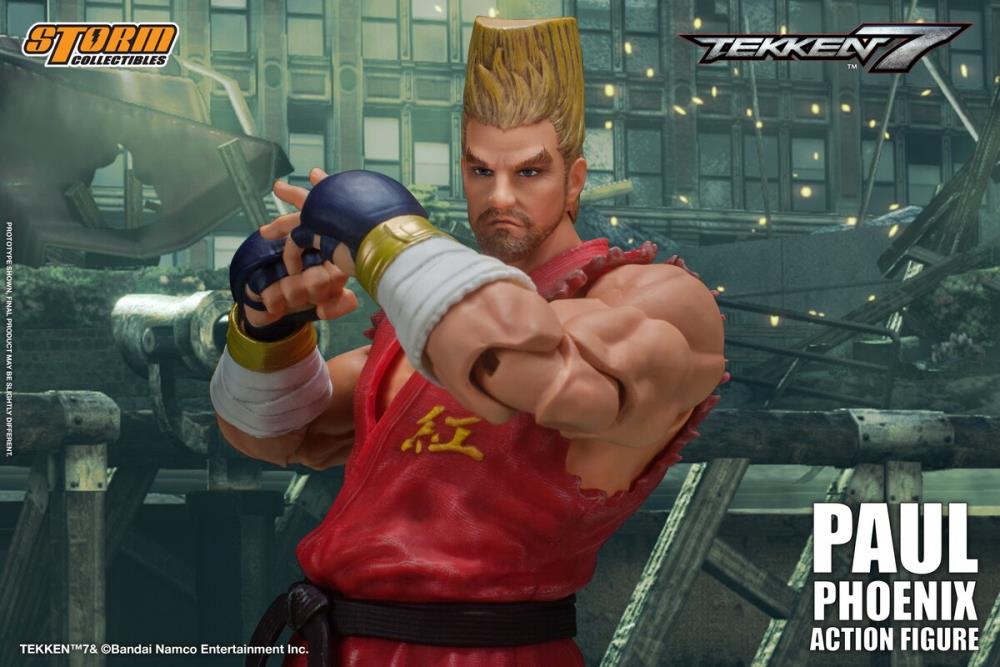 Storm Collectibles Tekken 7 Paul Phoenix 1/12 Scale Action Figure - View 12