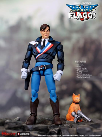 Executive Replicas American Flagg 1/12 Scale 6-Inch Plastic Action Figure - View 7