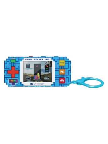 My Arcade Tetris Pixel Pocket Pro Portable Gaming System with 2-Inch Screen