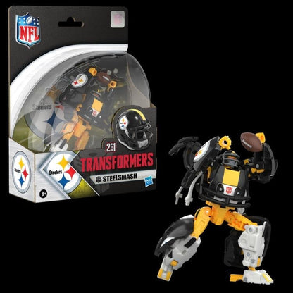 Hasbro Transformers Collaborative NFL x Transformers Pittsburgh Steelers Steelsmash 5.5-Inch Action Figure - View 10