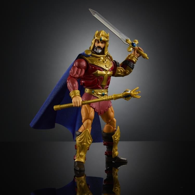 Mattel Masters of the Universe Masterverse New Eternia King Randor Action Figure - View 3