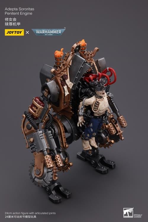 JoyToy Warhammer 40K Adepta Sororitas Penitent Engine 1/18 Scale Plastic Action Figure 9.5-Inch - View 11