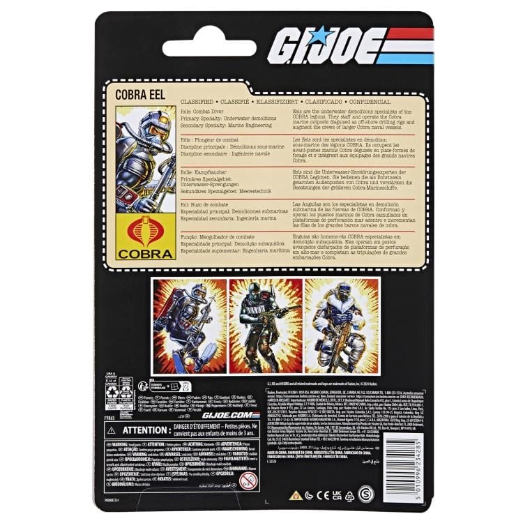 Hasbro G.I. Joe Classified Series Retro Collection Cobra Eel Action Figure - View 14