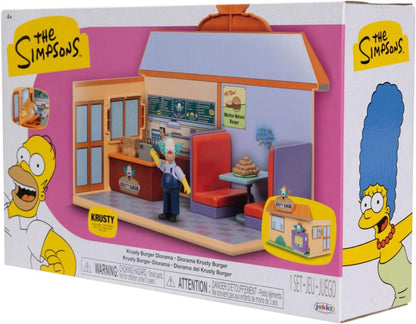 Jakks Pacific The Simpsons Krusty Burger Plastic Playset with Krusty the Clown - View 10