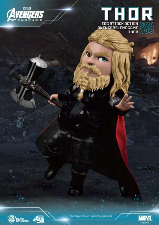 Beast Kingdom Egg Attack Action EAA-103 Avengers: Endgame Thor PX Previews Exclusive, 6.5-Inch - View 7