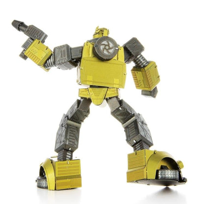 Fascinations Transformers Metal Earth Bumblebee (Color Ver.) 3.7-Inch Steel Model Kit - View 5