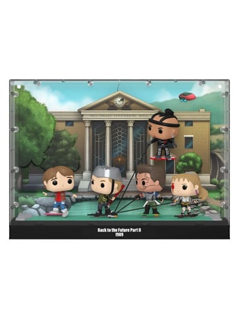 Funko Pop! Deluxe Moment Back to the Future Part II #11 Hoverboard Chase Scene Vinyl Figure Set