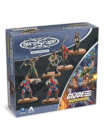Renegade Game Studios G.I. Joe Heroscape Strike Forces Army Expansion (Premium Painted Edition)